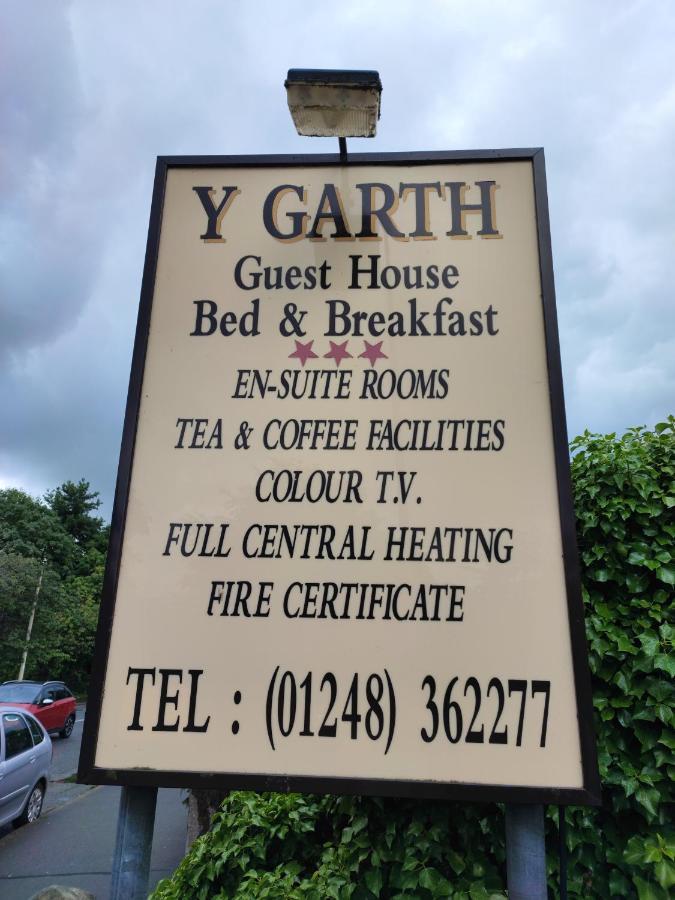 Y Garth Guesthouse Bangor  Bagian luar foto